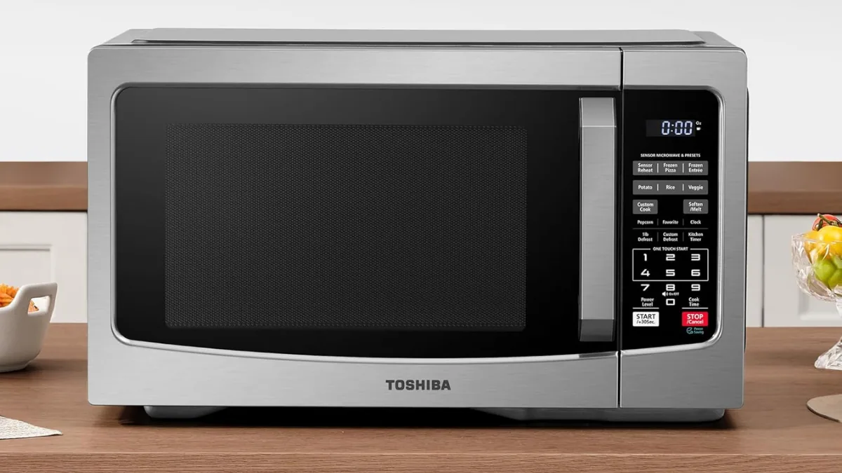 TOSHIBA EM131A5C-SS Countertop Microwave Oven: A Reliable Kitchen Essential for Everyday Cooking