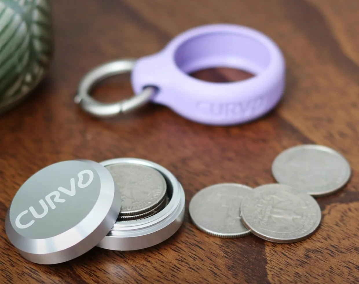 CURVD Keychain Pill Case