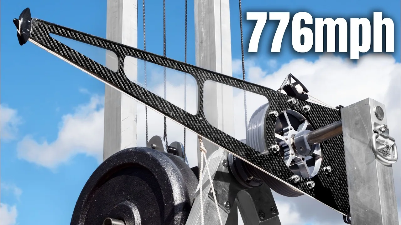 Engineering a Supersonic Trebuchet