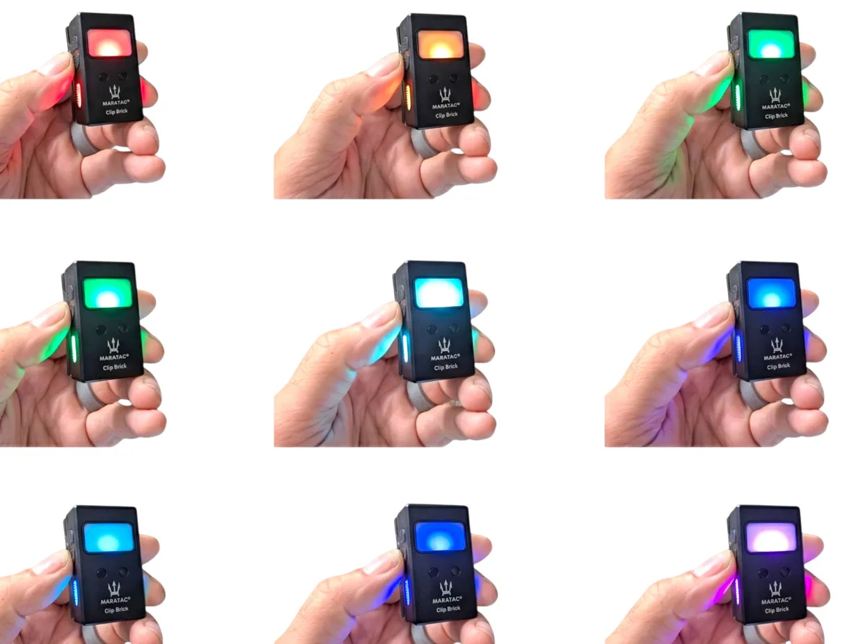 Maratac Clip Brick LED Hands-Free Flashlight