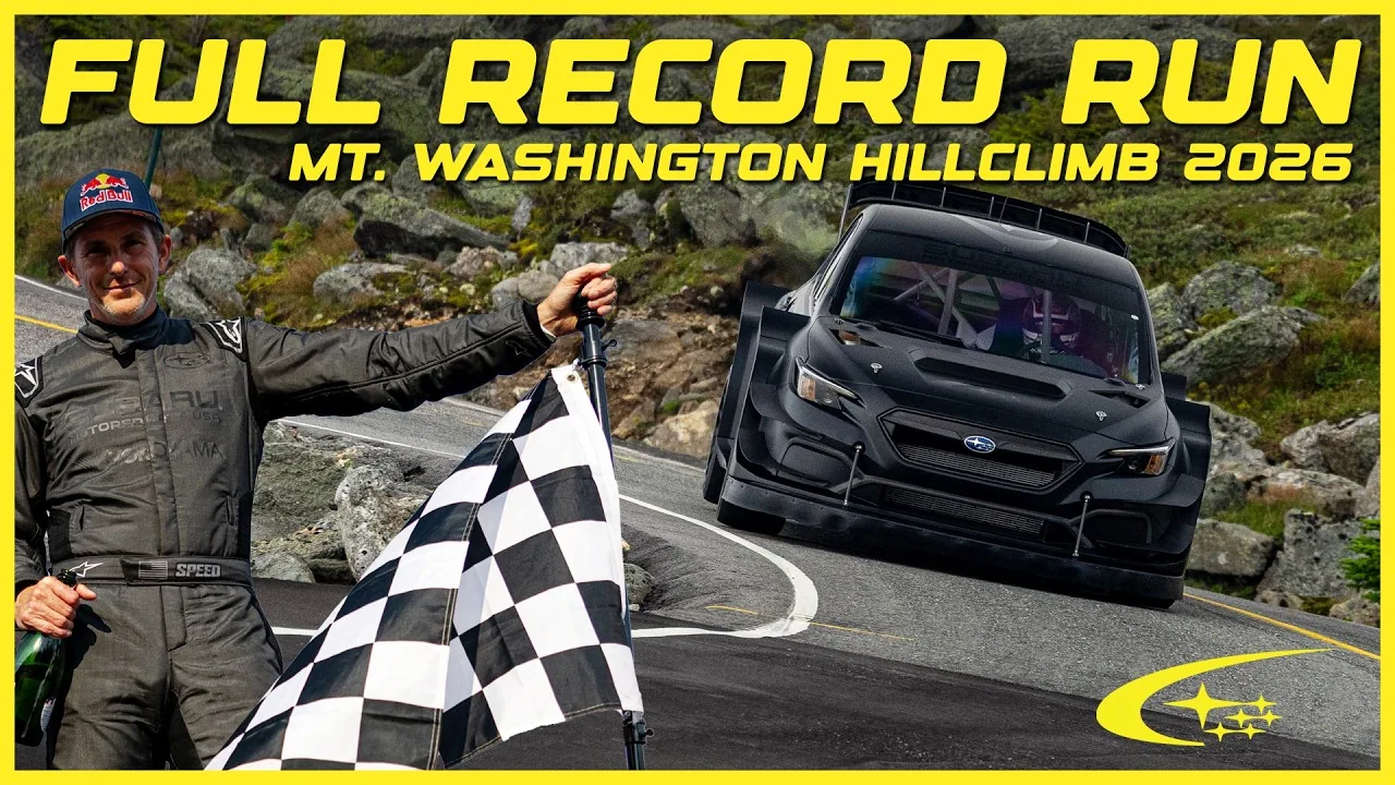 Subaru Conquers Mount Washington Hill Climb