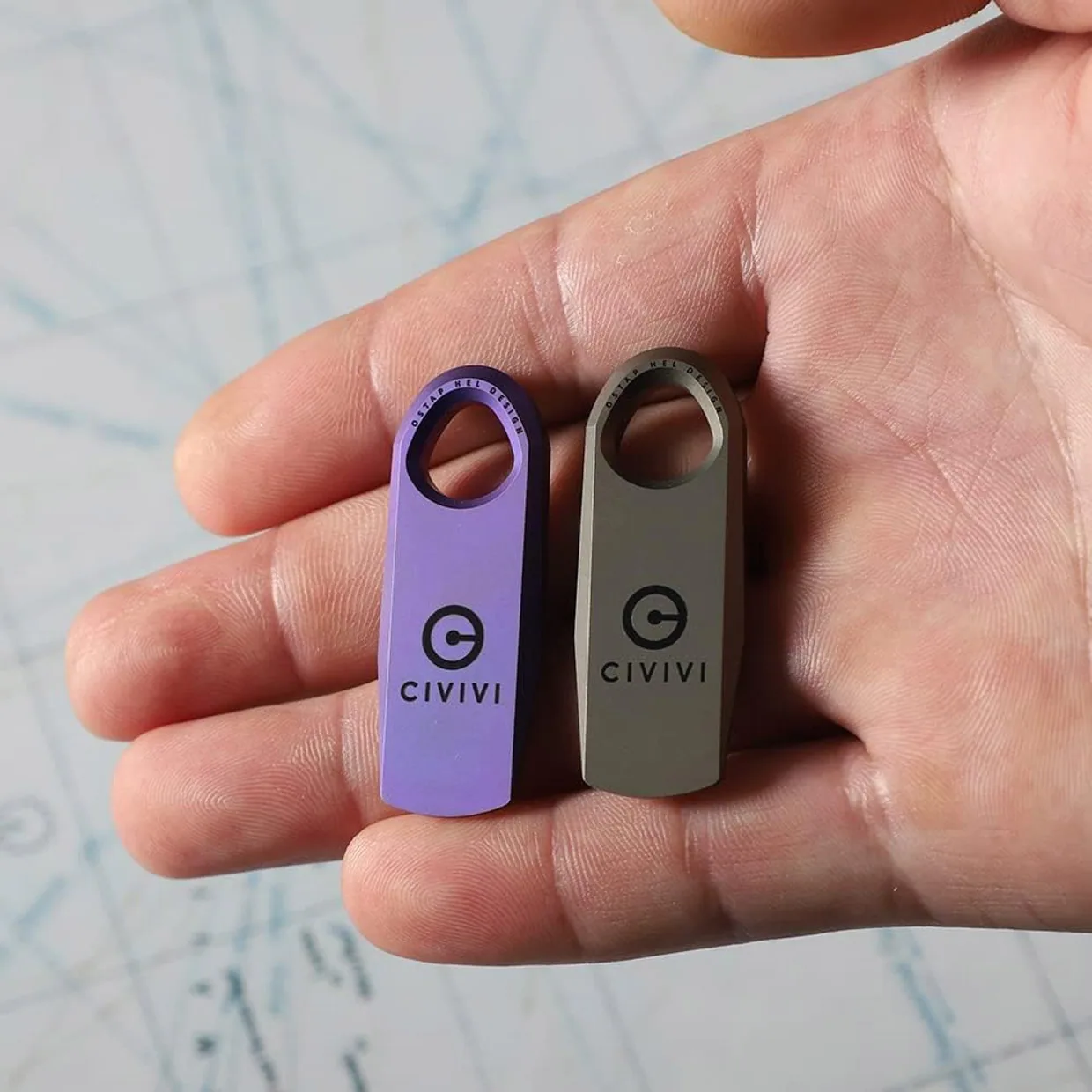 Mini Titanium Pry Bar