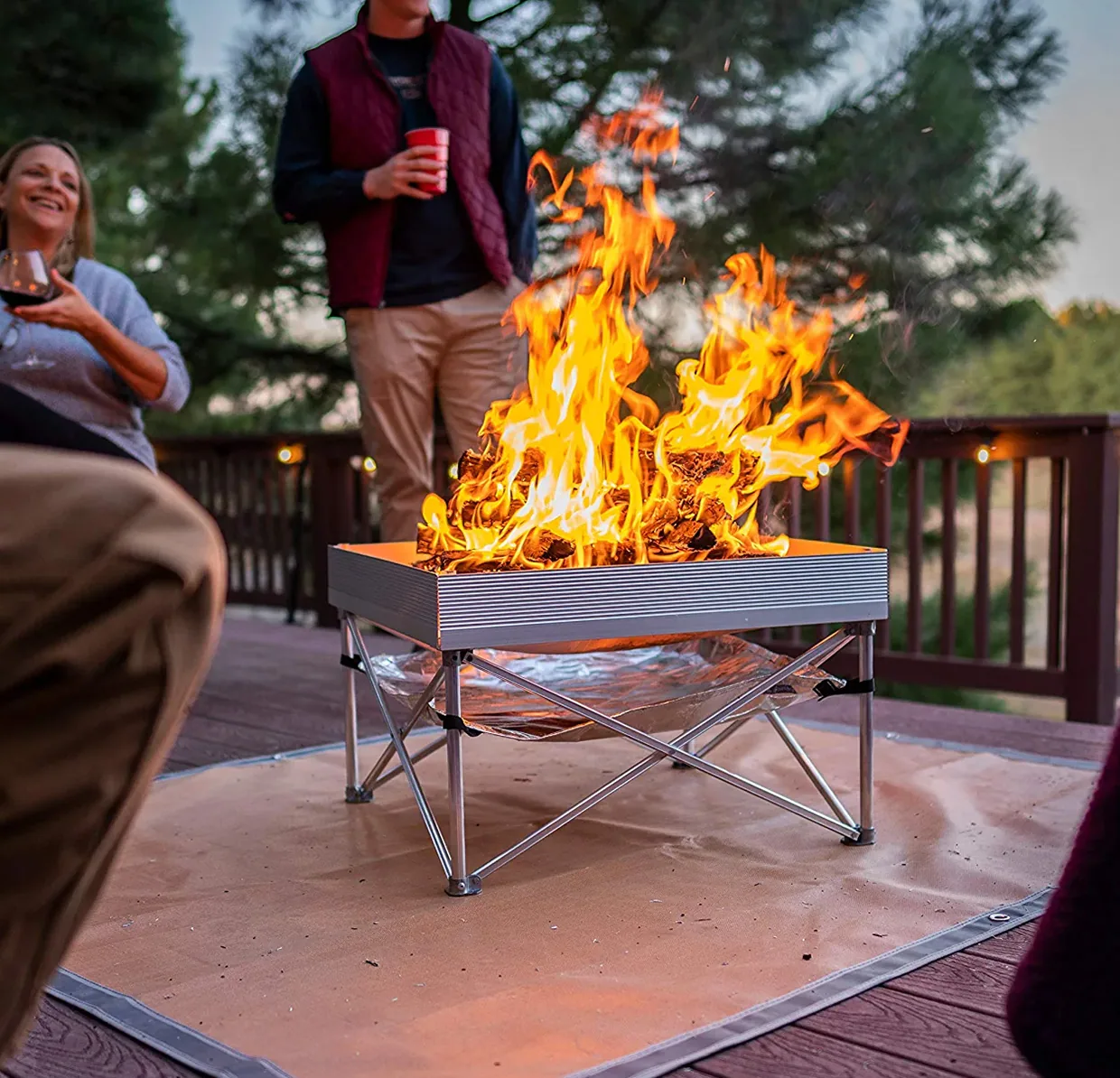 Pop-up Fire Pit