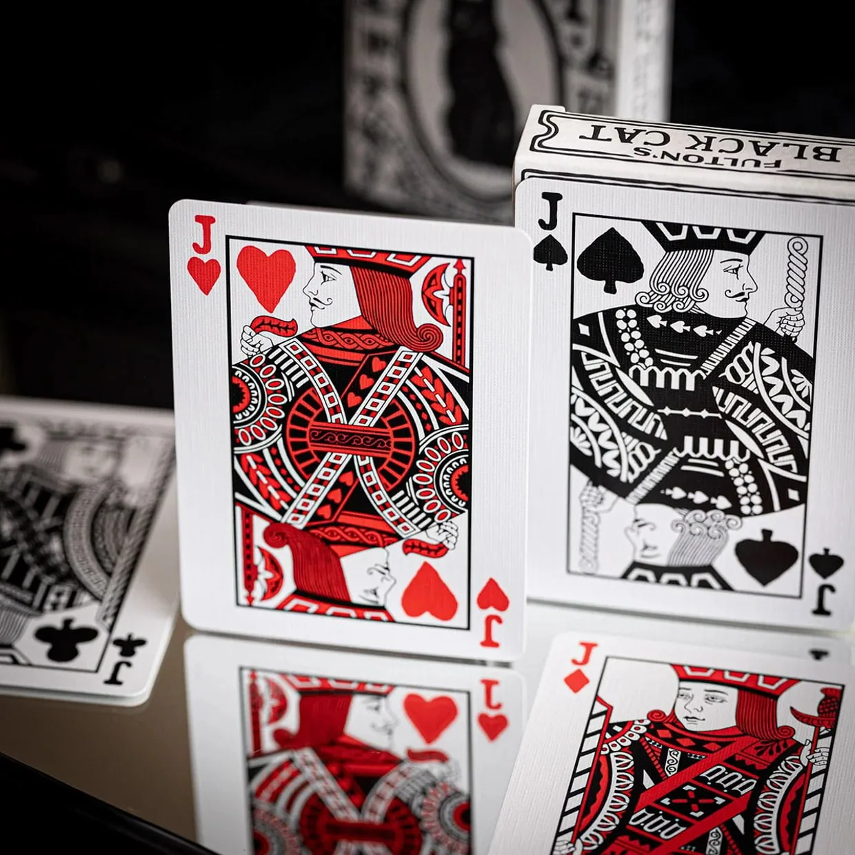 Fulton’s Black Cat Playing Cards