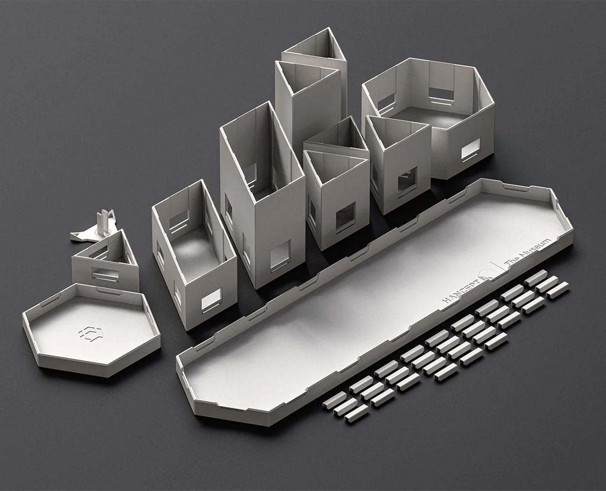 The Museum Modular Desk Organizer