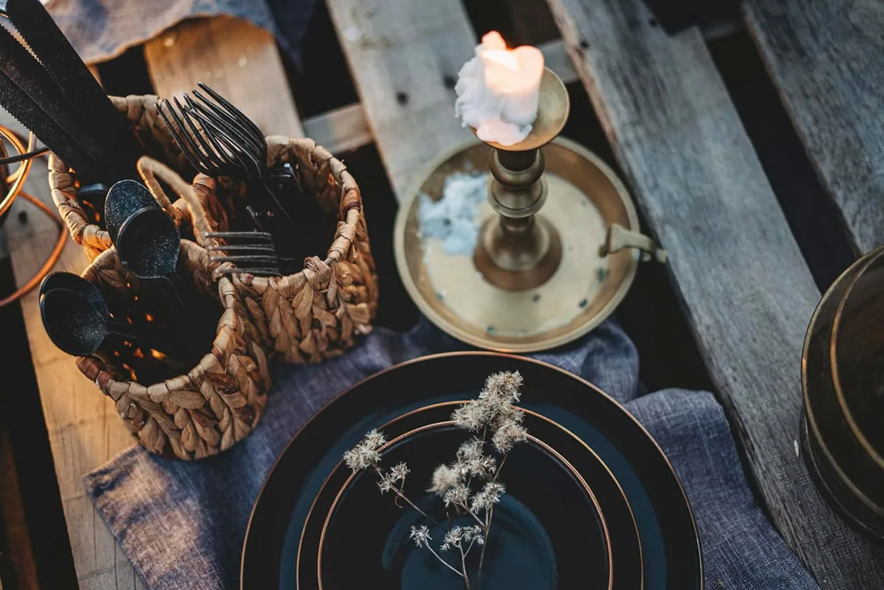 Barebones Camping Flatware Silverware Set