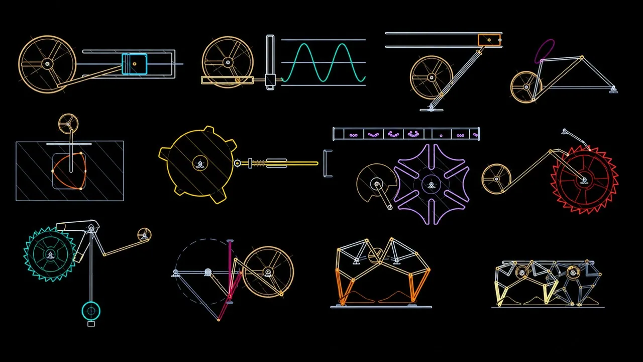 Crank Mechanisms Visualized