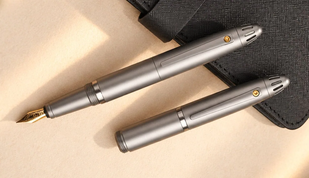 PACE Ti Tritium-Core Fountain Pen
