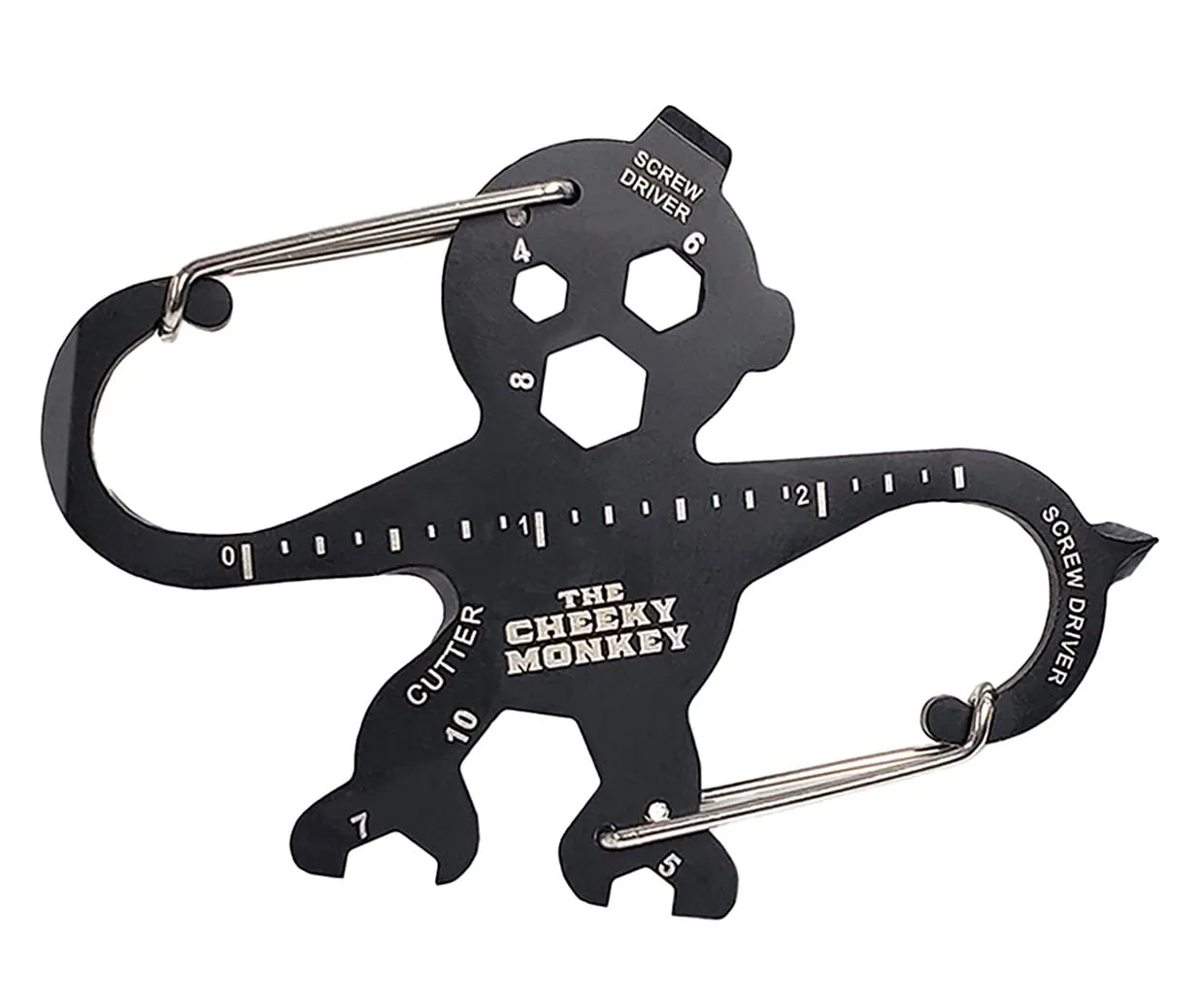 Cheeky Monkey Multitool Carabiner