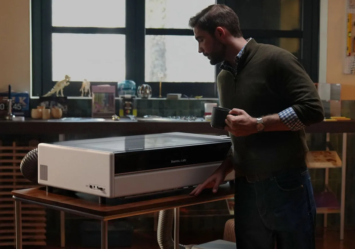 Bambu Lab R1 CO2 Laser Cutter + Engraver