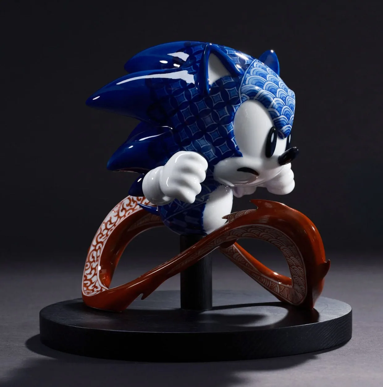 Sculpting Sonic the Hedgehog in Fine Porcelain