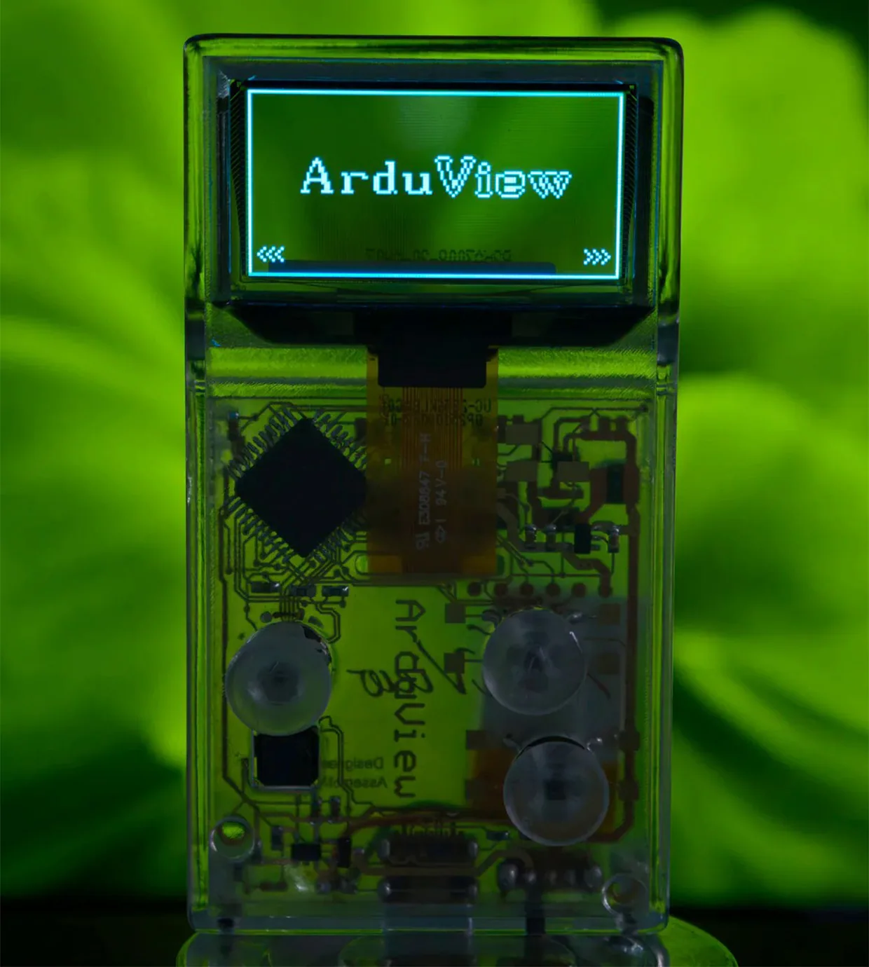 Arduview Transparent Retro Game System