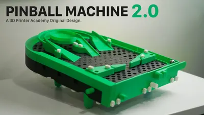Modular 3D-Printed Pinball Machine