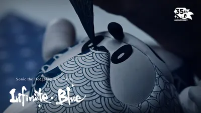 Sculpting Sonic the Hedgehog in Fine Porcelain